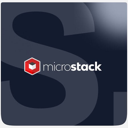 curso microstack logo Sixe y Logo Microstack
