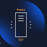 Pictograma de servidor con texto de Power11 en SIXE